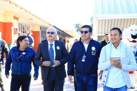 Ayuntamiento y Secretaría del Bienestar inauguran cancha de fut-7 en Chiautempan imagen 9