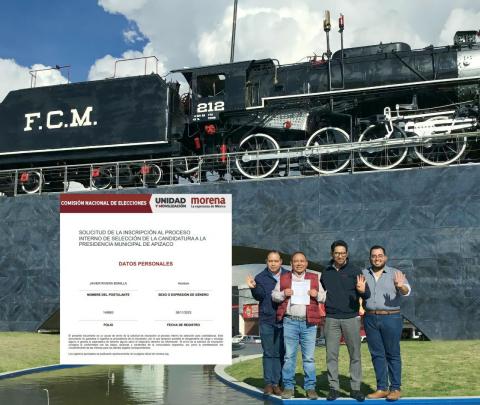 Javier Rivera confirma sus aspiraciones a la alcaldía de Apizaco; firme en la 4T