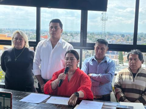 Alcalde no quiere comprar terrenos para hospital, Blanca desenmascaró a Hildeberto