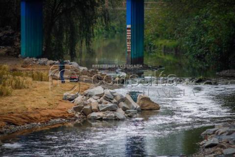 Avanzan trabajos de jardinería dentro del río Zahuapan imagen 10