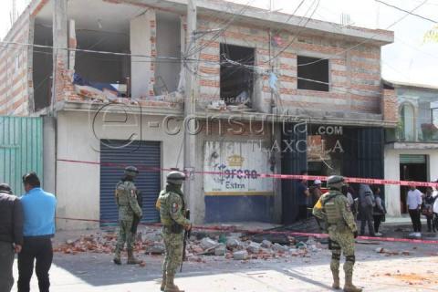 Por lo menos cinco lesionados, deja explosión en Teolocholco imagen 2
