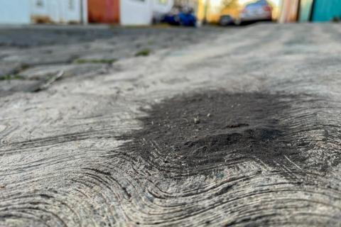 Abundante ceniza volcánica cae en Tlaxcala imagen 1