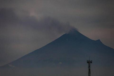 Intensa actividad del volcán Popocatépetl llega a Tlaxcala imagen 2