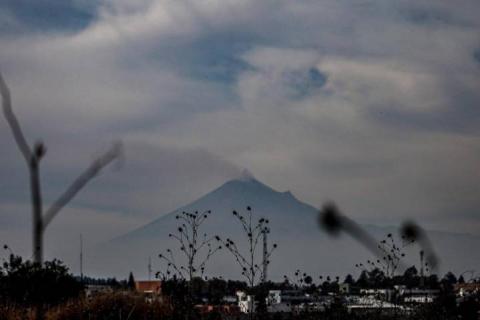 Intensa actividad del volcán Popocatépetl llega a Tlaxcala imagen 6