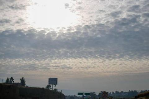 Amanece Tlaxcala con cielo aborregado imagen 6
