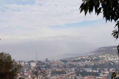 Bajo el humo amanece Tlaxcala Capital imagen 5