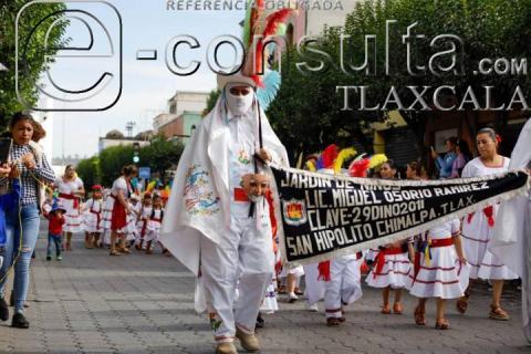 Se lleva a cabo desfile de carnaval infantil en la capital tlaxcalteca imagen 4