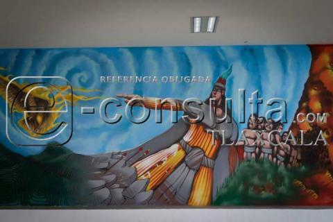 Diversidad de murales engalanan las oficinas de la USET imagen 1