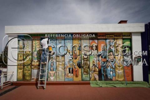 Diversidad de murales engalanan las oficinas de la USET imagen 5