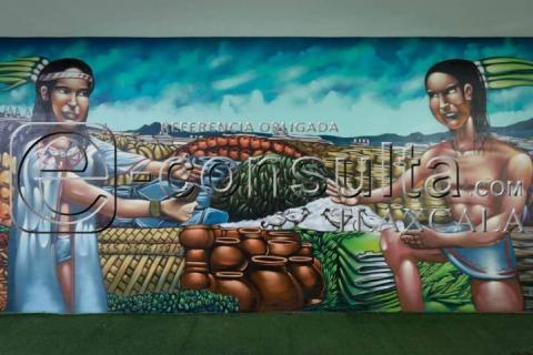 Diversidad de murales engalanan las oficinas de la USET imagen 6