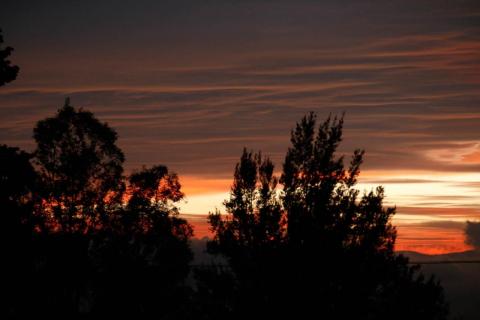 Se tiñe de rojo el cielo de Tlaxcala imagen 6