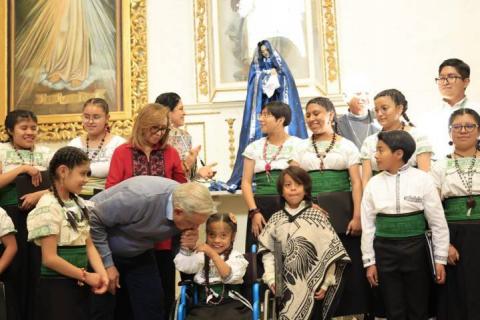 AMLO y Gobernadora encabezan entrega de obras del patrimonio cultural de Tlaxcala imagen 4