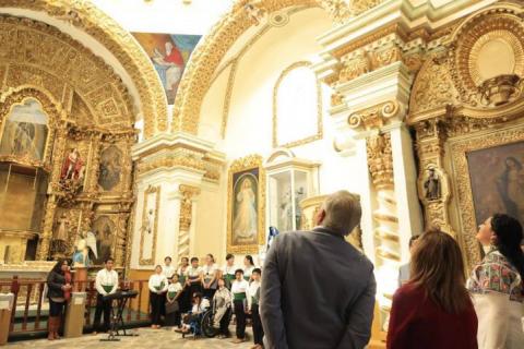 AMLO y Gobernadora encabezan entrega de obras del patrimonio cultural de Tlaxcala imagen 7