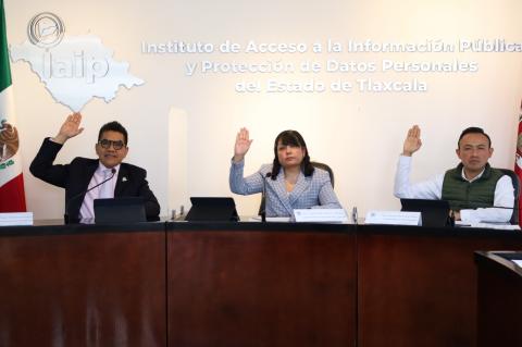 Aprueba consejo general del IAIP Tlaxcala programa anual de verificación 2024 imagen 3