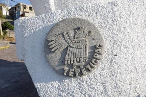 Aspectos del monumento a Xicohténcatl el joven, en la comunidad de Tizatlán imagen 4
