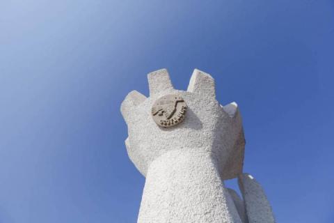 Aspectos del monumento a Xicohténcatl el joven, en la comunidad de Tizatlán imagen 7