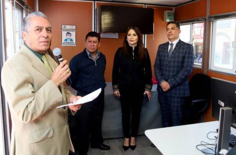 Promueve Poder Judicial, Justicia Alternativa en Contla: instalan el CEJAMÓVIL imagen 1