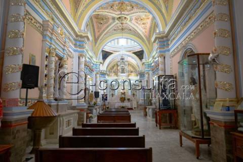 Aspectos de la Parroquia San Mateo Apóstol en Tepetitla de Lardizábal imagen 2