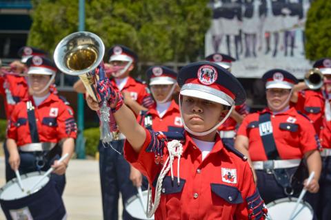 Competencia Nacional de Bandas de Guerra y Escoltas en Tlaxcala imagen 6