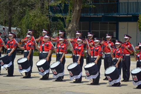 Competencia Nacional de Bandas de Guerra y Escoltas en Tlaxcala imagen 10