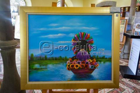 Aspectos de la Exposición Pictórica de Rubén García imagen 1