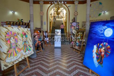 Aspectos de la Exposición Pictórica de Rubén García imagen 5