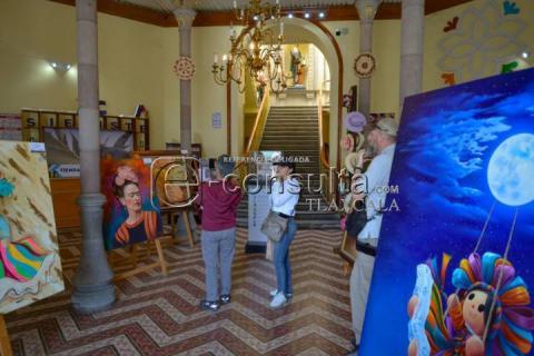 Aspectos de la Exposición Pictórica de Rubén García imagen 6