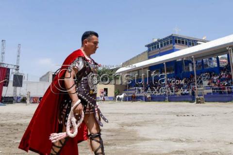 En Santa Cruz Aquiahuac realizan representación del martirio de San Juan Bautista imagen 6