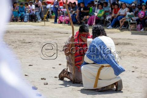 Destaca la representación del viernes santo en Aquiahuac imagen 2