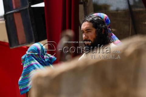 Destaca la representación del viernes santo en Aquiahuac imagen 5