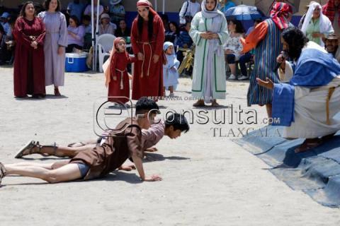 Destaca la representación del viernes santo en Aquiahuac imagen 11