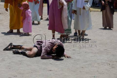 Destaca la representación del viernes santo en Aquiahuac imagen 12