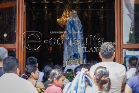 Realizan procesión en Tepeyanco por Domingo de resurrección imagen 6