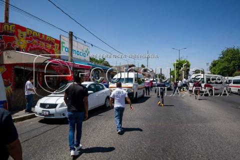 Protesta de Transportistas en Zacatelco, la capital del caos imagen 1