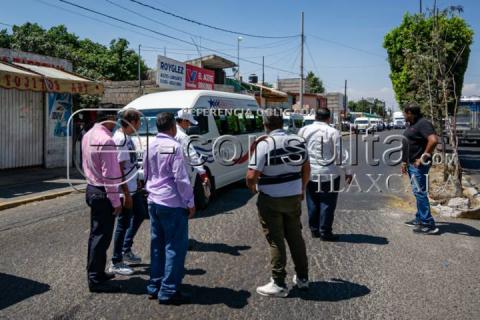 Protesta de Transportistas en Zacatelco, la capital del caos imagen 2