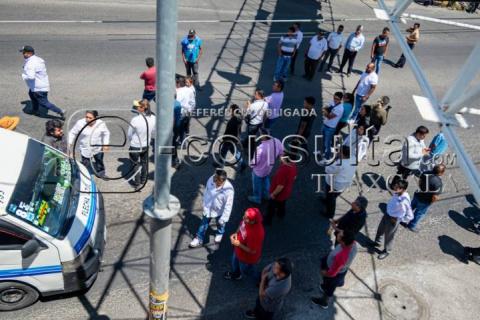 Protesta de Transportistas en Zacatelco, la capital del caos imagen 9