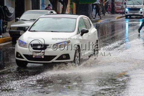Lluvia de esta tarde aumenta el nivel del río Zahuapan imagen 4