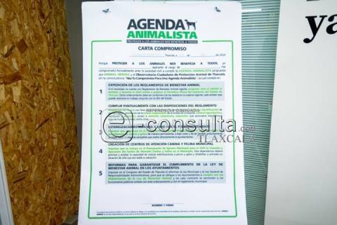 Pesentan en Tlaxcala, Agenda Animalista "Proteger a los animales nos beneficia a todos" imagen 1