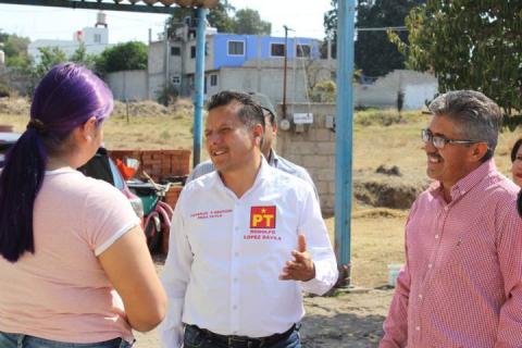 Inicia campaña Rodolfo López Dávila “El Profe” candidato del PT a la presidencia de Tetla de la Solidaridad imagen 13