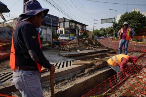 Rehabilitan alcantarillas en la capital de Tlaxcala antes de la temporada de lluvias imagen 1