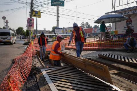 Rehabilitan alcantarillas en la capital de Tlaxcala antes de la temporada de lluvias imagen 5