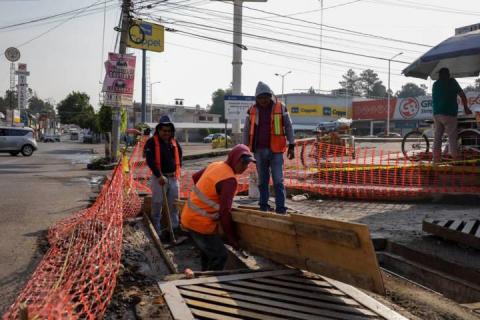 Rehabilitan alcantarillas en la capital de Tlaxcala antes de la temporada de lluvias imagen 9