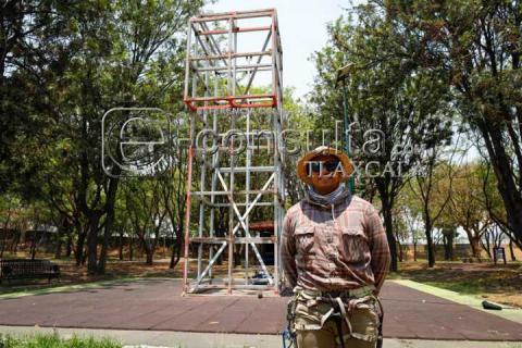 Inician trabajos de rehabilitación de Torre de Escalada en Parque de la Juventud imagen 4