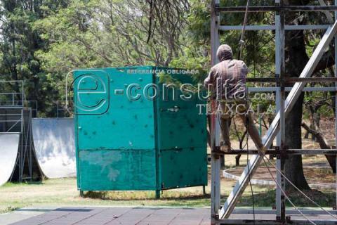 Inician trabajos de rehabilitación de Torre de Escalada en Parque de la Juventud imagen 9