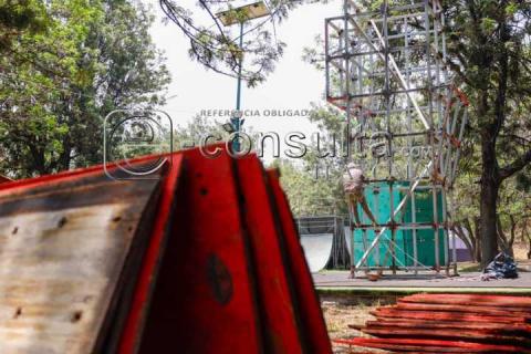 Inician trabajos de rehabilitación de Torre de Escalada en Parque de la Juventud imagen 11