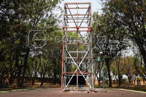 Inician trabajos de rehabilitación de Torre de Escalada en Parque de la Juventud imagen 2