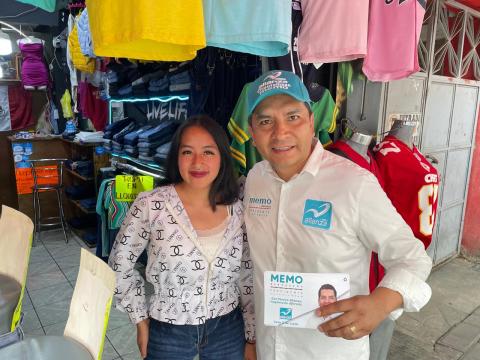 Exitosa caminata de Memo Berruecos; ciudadanos lo consideran la mejor opción imagen 2