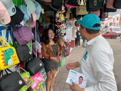 Exitosa caminata de Memo Berruecos; ciudadanos lo consideran la mejor opción imagen 3