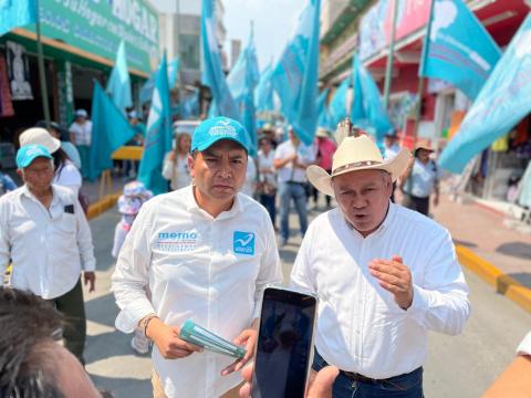 Exitosa caminata de Memo Berruecos; ciudadanos lo consideran la mejor opción imagen 5