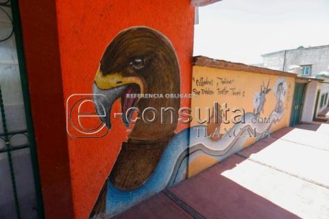Listo el mural “Pigmentos del Pasado” en la comunidad de Tizatlán imagen 9
